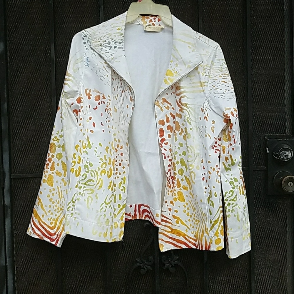 Impulse California cheetah print jacket
